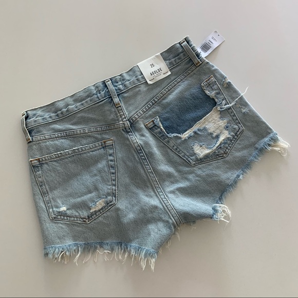 Agolde Parker Shorts - Picture 3 of 4